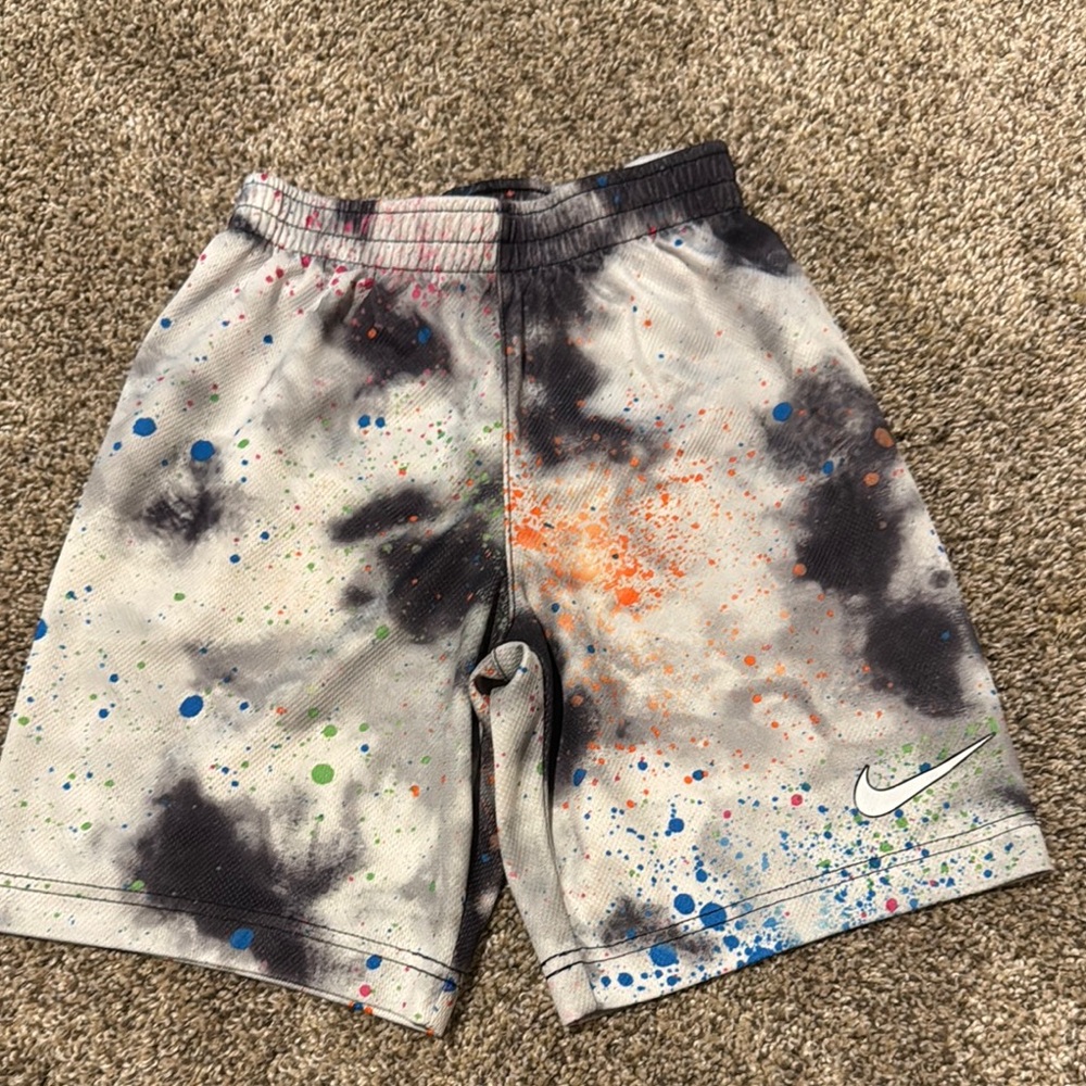 Nike Black and Gray Athletic Shorts